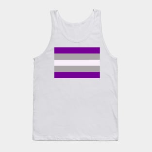 Greysexual Pride Flag Tank Top